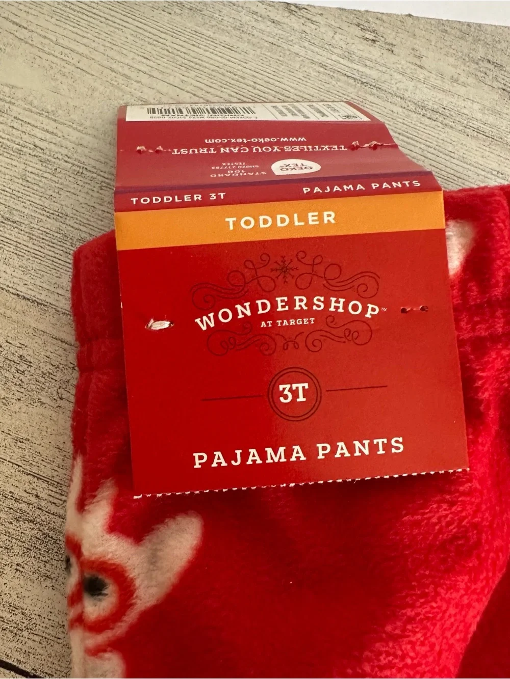 Target Bullseye Wondershop Pajama Pants Size 3T NEW